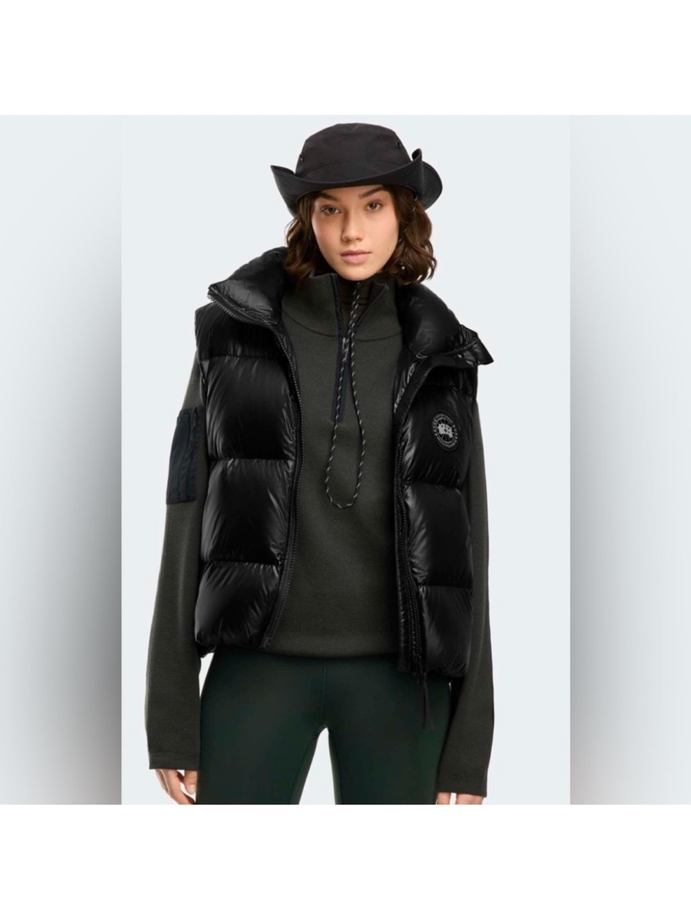 Canada Goose Cypress Puffer Vest Black Logo Size S Full Set Brand New - Picture 5 of 16